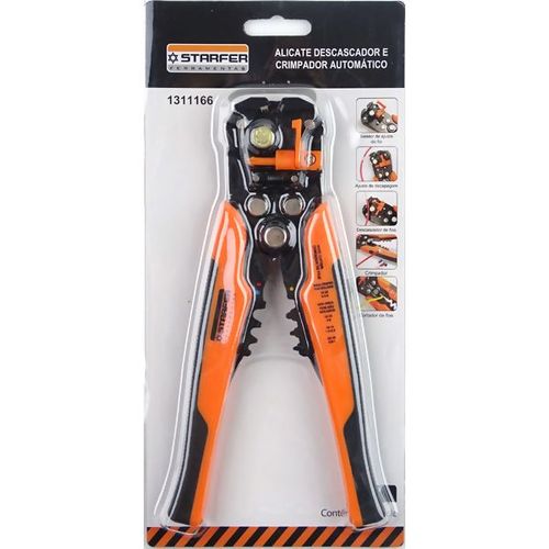 Alicate Descascador Crimpador Automatico - Starfer