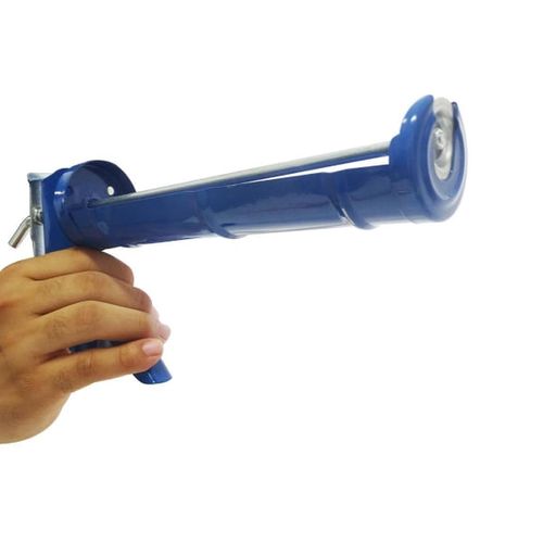 Pistola Aplicador de Silicone Reforçado Cola PU Veda Calha