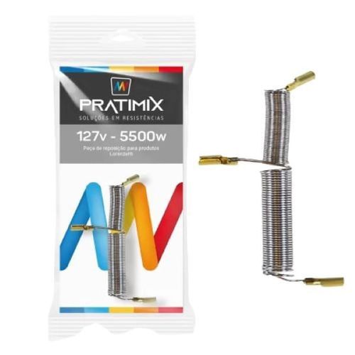 Resistência Duo 127V 5500W  LD0155  - Pratimix