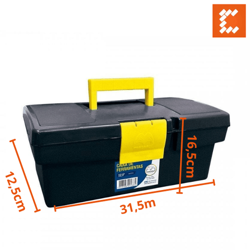 Caixa de Ferramentas Cargo 12,5" - Metasul