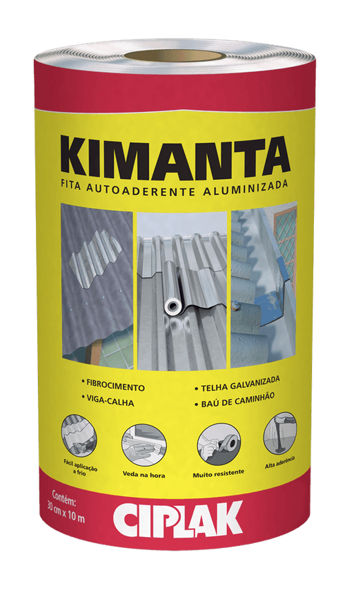 Fita aluminizada kimanta Rolo 30cmx10M - Ciplak