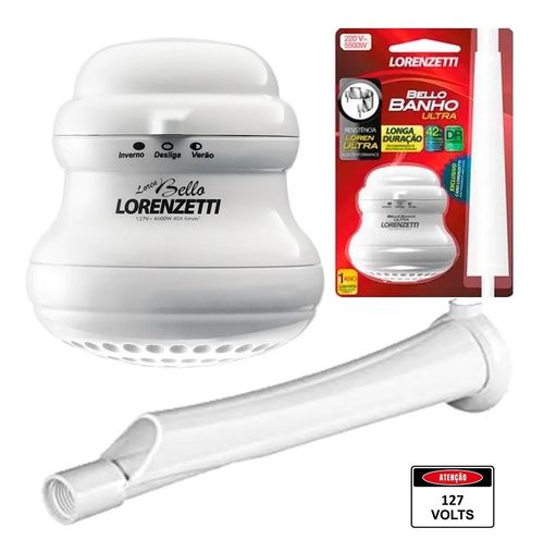 Loren Bello com cano 127V  5500W - Lorenzetti