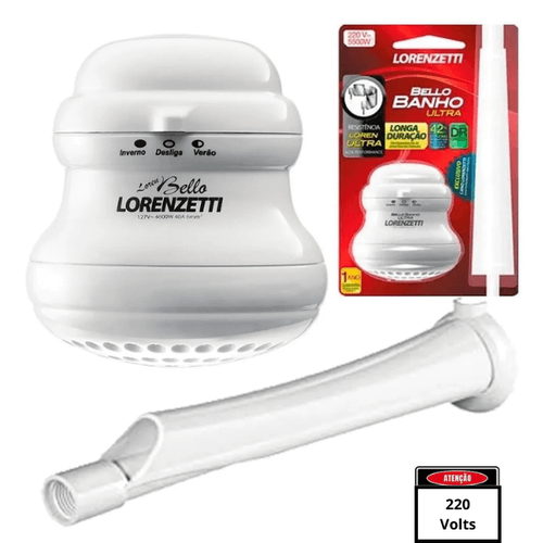 Loren Bello com cano 220V  5500W - Lorenzetti