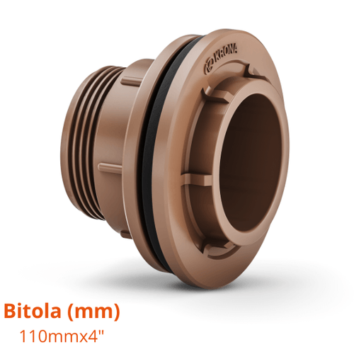 Adaptador para Caixa D’água Soldável c/Flange 110mmx4" Krona