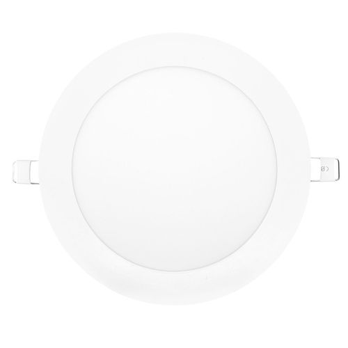 Luminária Led Slim Redonda Embutir 12W 6.500K Branca Fria Bivolt Economax - Kian
