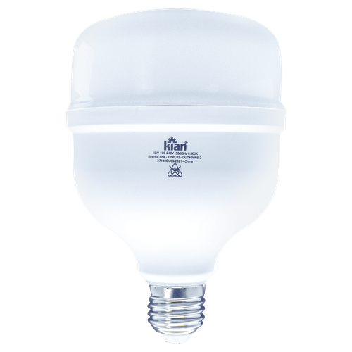 Lâmpada Led Globe 40W 6.500K Branca Fria Base E27 Bivolt - Kian