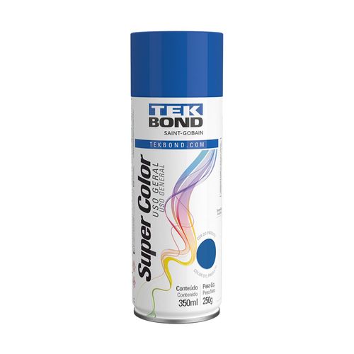 Tinta Spray Azul  Lata Uso Geral 350 ml Tekbond