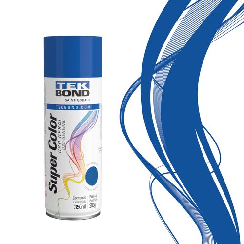 Tinta Spray Azul  Lata Uso Geral 350 ml Tekbond
