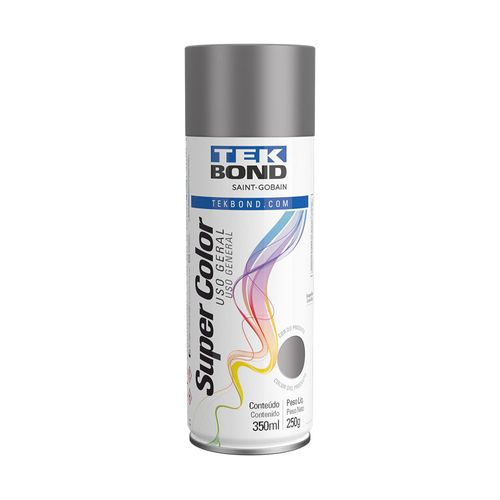 Tinta Spray Grafite Lata Uso Geral 350 ml Tekbond