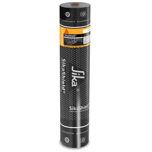 Manta asfáltica SikaShield P34 PE Tipo II 3mm - Sika