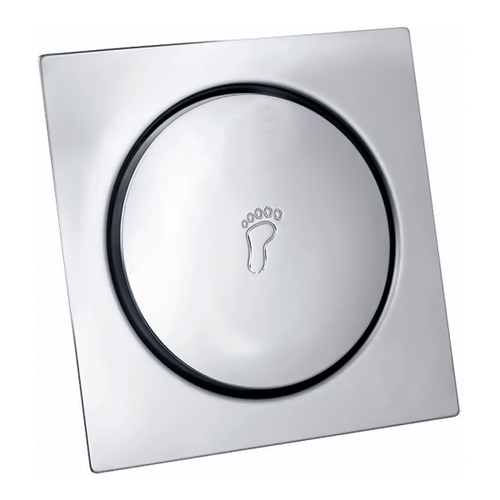 Ralo Click Inteligente Inox Oculto Quadrado 15x15