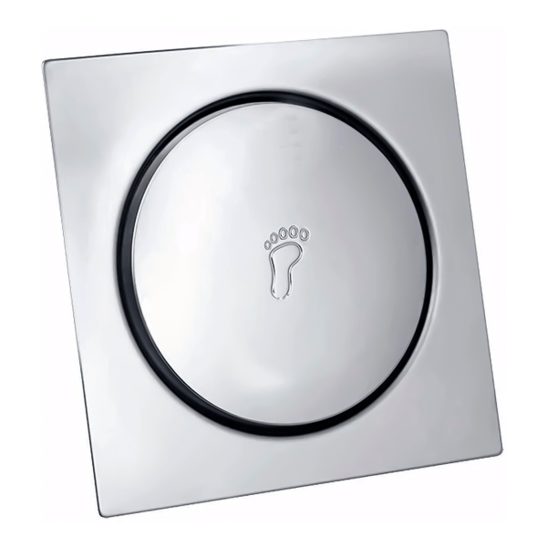 Ralo Click Inteligente Inox Oculto Quadrado 15x15