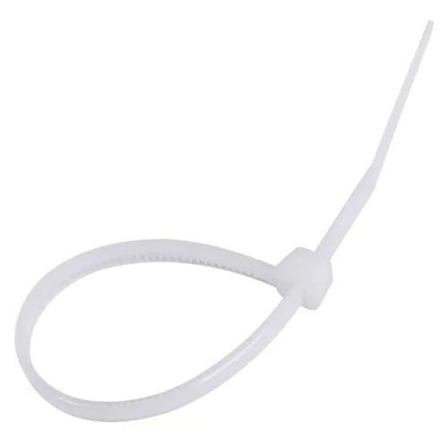 500x Abraçadeira Nylon Branca Enforca Gato 380x4,8 Fertak