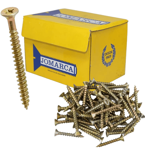 500x Parafuso Chipboard philips Madeira 5.0x35 philips