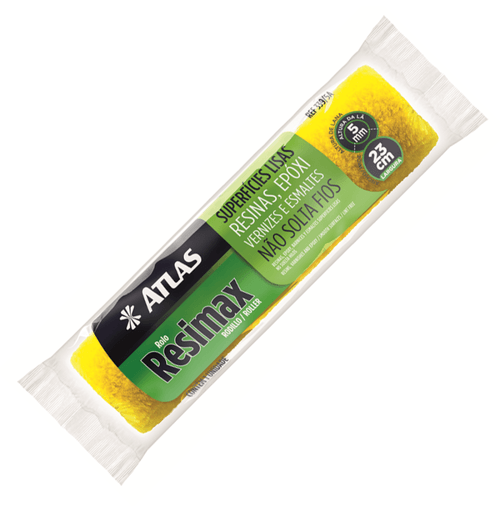 Rolo pintura amarelo Resimax 23cm Atlas