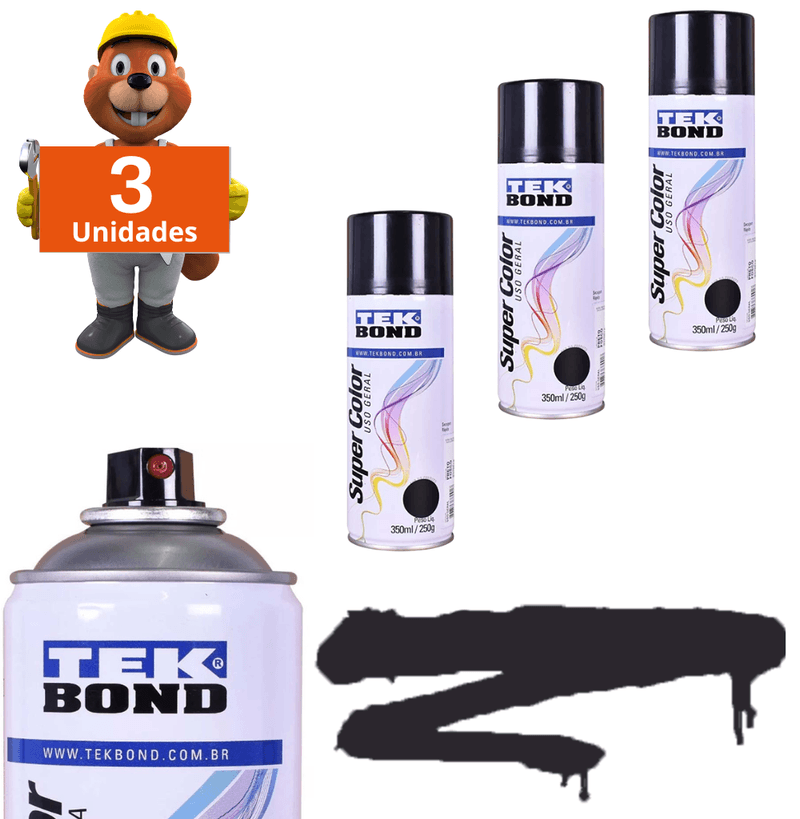 Tinta-Spray-Alta-temperatura-Preto-Brilhante-350ml--Tekbond2