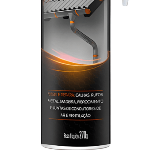 Veda Calha Tubo 270g Para Metal Madeira Rufus Orbi