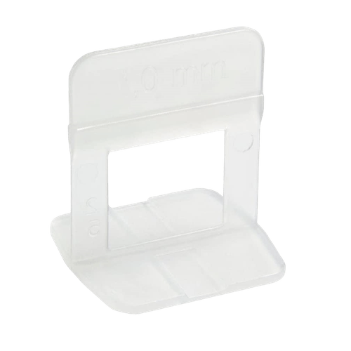 Espaçador Nivelador 2mm Transparente com 50 peças Cortag