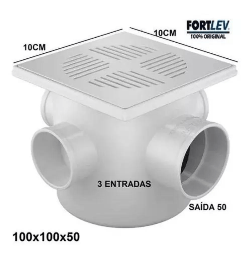 Caixa-Ralo-Sifonada-Quadrado-100x100x50mm-C-Grelha-Fortlev55432