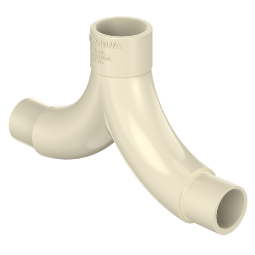 Tê Misturador M/F/M CPVC Agua quente Ultraterm 15mm Krona