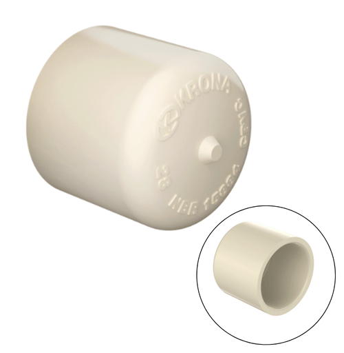 Cap CPVC Agua quente Ultraterm 28mm Krona