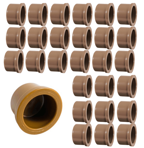 Cap Tampão Cano 1" polegada Pvc 32mm Sold 25 peças - Krona